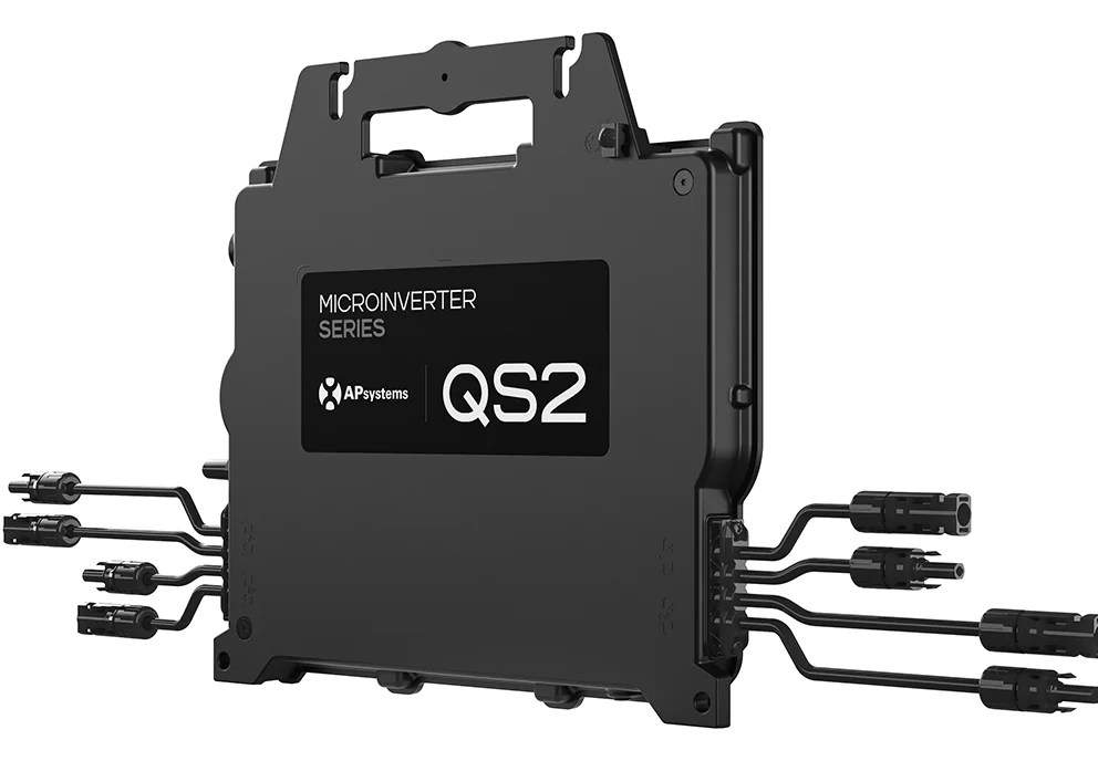APsystems Micro omvormer QS2, Quad, 2200VA, 1-Fase, 9.6A, 4 MPPT 4 IN, MC4