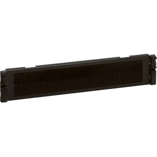 Legrand Doorvoer 2he borstel metaal met schroeven.