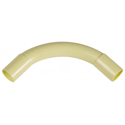 Pipelife Polivolt pvc bocht 16mm creme