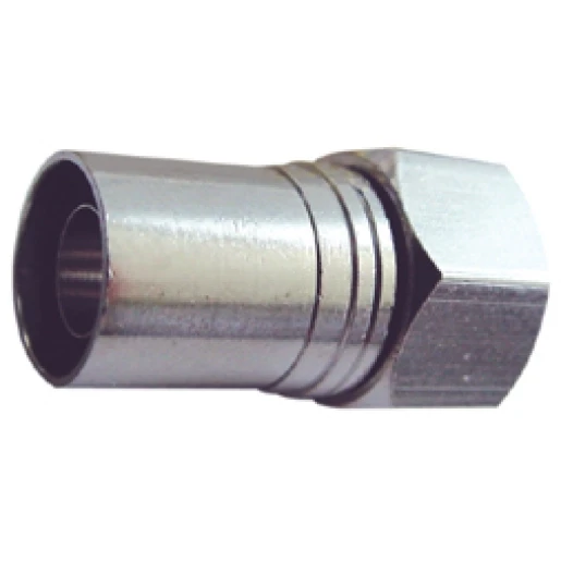 Klemko Krimpconnector coax 12 vaste bus Male 183216