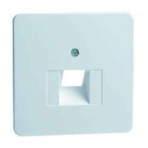 Peha Standaard centraalplaat UAE/IAE 1 connector Zonder label wit 00506211