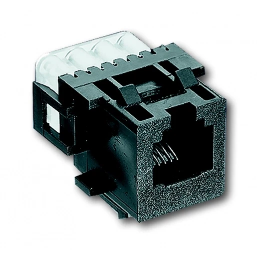ABB Busch-Jaeger Modulaire connector 216000-2 Basiselement 1 connector Zonder label zwart 2CKA000225A0078