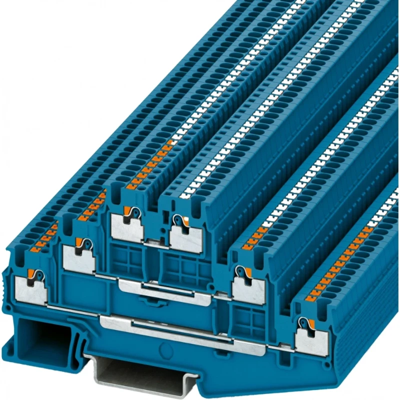 Phoenix Contact PT Verbindingsrijgklem 0,14-1,5mm² eendr. 0,14-1,5mm² meerdr. Blauw