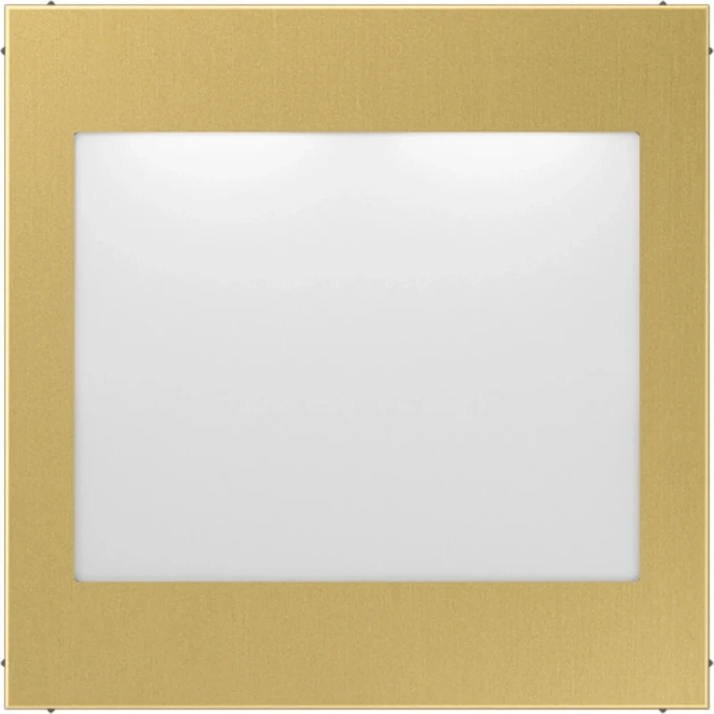 Jung LS range lichtsignaal wit/blauw LED Opzetmontage inbouw messing ME2539LEDWBC