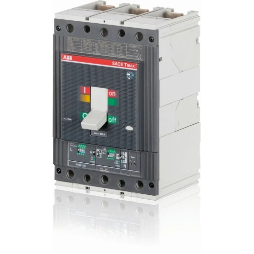 ABB TMAX T5H 400/R400 3P VAST MET VOORAANSLUITING PR221DS-LS/I MICROPROCE