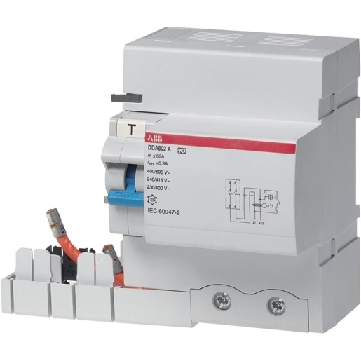 ABB AARDLEKBLOK VOOR S 800 2P 63A 300MA SELECTIEF