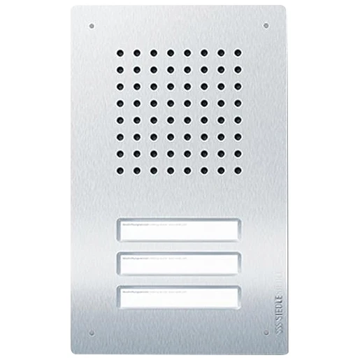 Siedle Classic F CL A 03 R-0 functie-eenheid audio deurstation 3 beltoetsen RVS IP54 Inbouw (stucwerk) 210007706-00