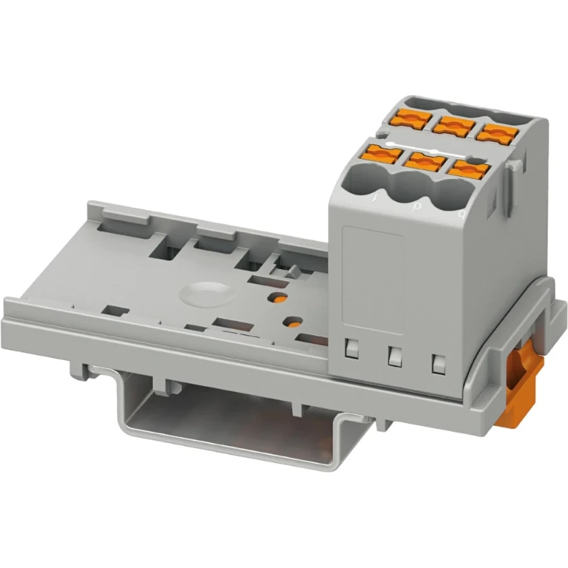Phoenix Contact PTFIX Verbindingsrijgklem 0,14-4mm² eendr. 0,14-2,5mm² meerdr. Grijs