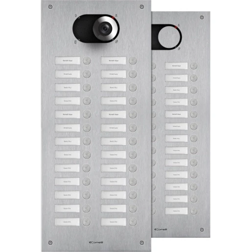 Comelit Switch Deurbelpaneel 2 rijen 26 beltoetsen RVS IP54 Inbouw (stucwerk) IX0226