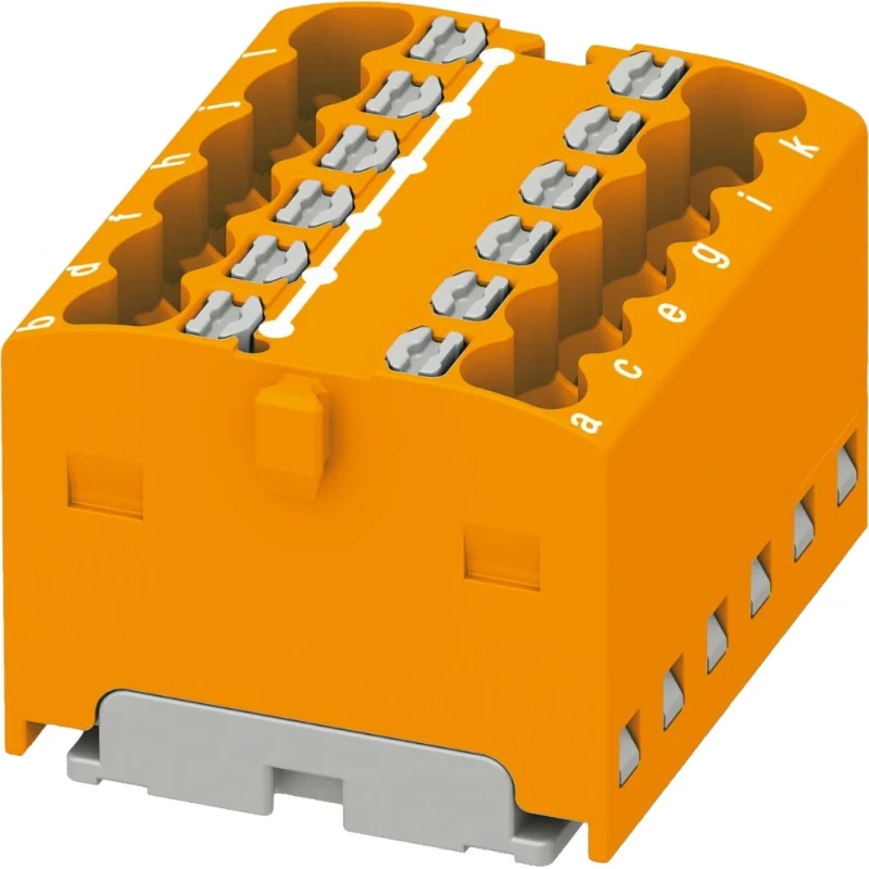 Phoenix Contact PTFIX Verbindingsrijgklem 0,14-1,5mm² eendr. 0,14-1,5mm² meerdr. Oranje