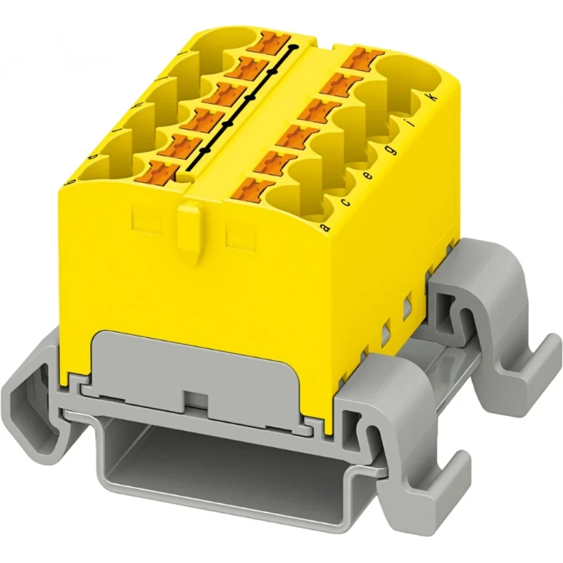 Phoenix Contact PTFIX Verbindingsrijgklem 0,2-6mm² eendr. Geel
