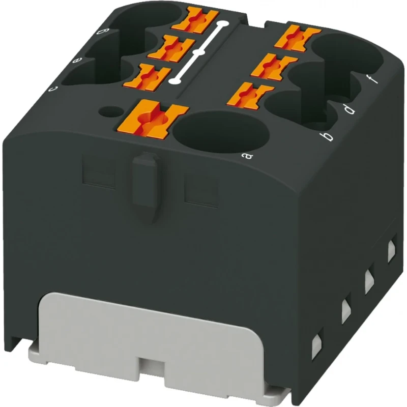 Phoenix Contact PTFIX Verbindingsrijgklem 0,2-6mm² eendr. Zwart