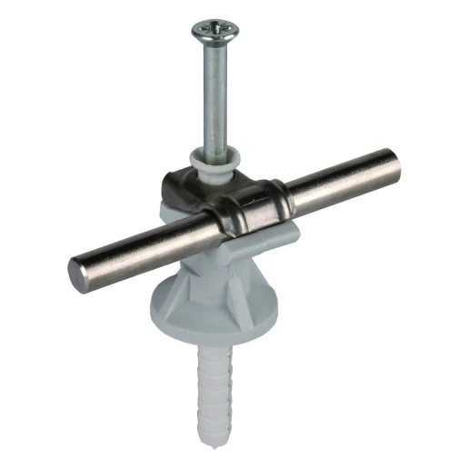 Dehn Dehnfix cond.holder stst plastic grey f.rd 6-10mm h 30mm w.impact d