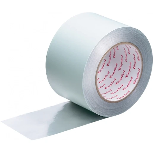 Coroplast Aluminiumtape 50mm.breed rol a 100 meter