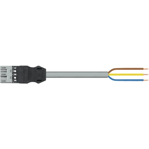Wago SERIE 771 Patchkabel gebouwinstallatie 3p Stekker Vrij kabeluiteinde 6000mm