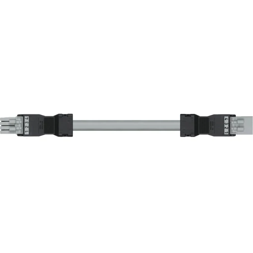 Wago SERIE 891 Patchkabel gebouwinstallatie 4p Contrastekker (female) Stekker 6000mm