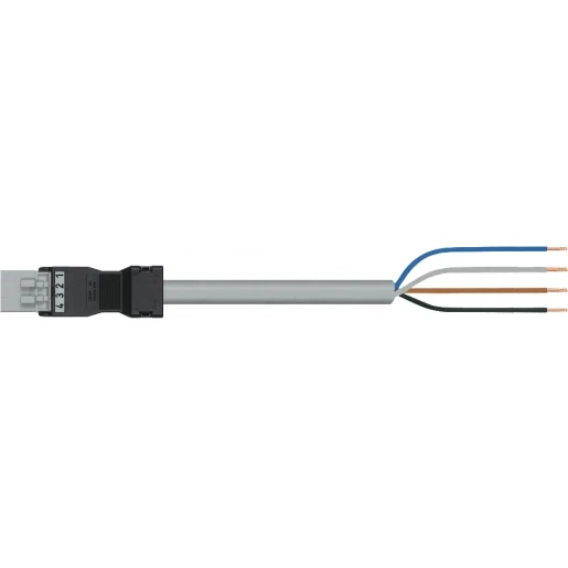 Wago SERIE 891 Patchkabel gebouwinstallatie 4p Stekker Vrij kabeluiteinde 6000mm