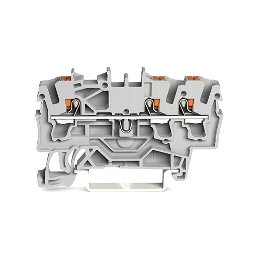 Wago SERIE 2202 Verbindingsrijgklem 0,75-4mm² eendr. 0,25-2,5mm² meerdr. Geel