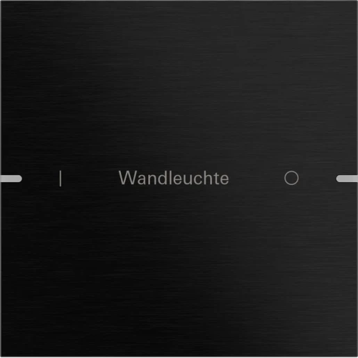 Gira Wippenset 1-v indiv. tastsens.4 TS4 alum.zwart