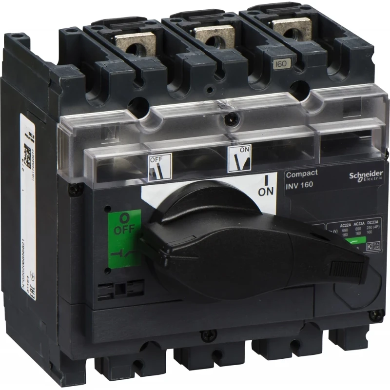 Schneider Electric COMPACT INV160 3P LASTSCHEIDER ZWART