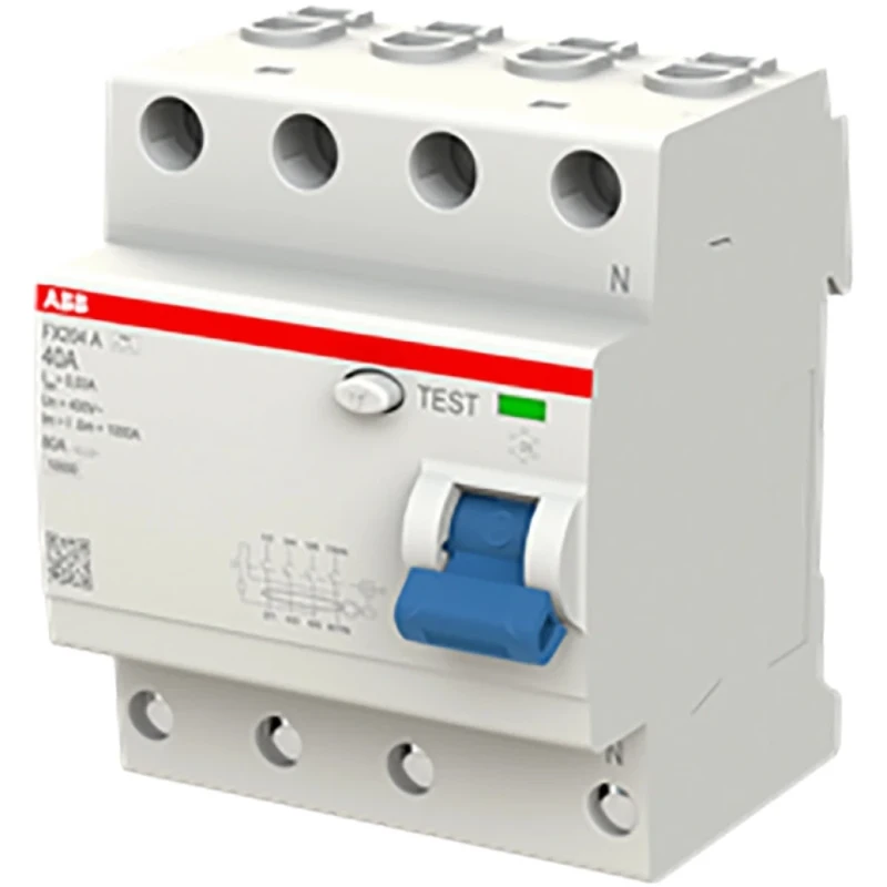 ABB System pro M compact Aardlekschakelaar 4p 40A 0.03A 2CSF204165R1400