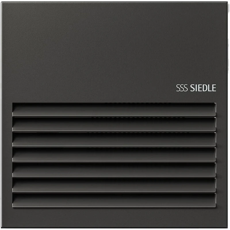 Siedle Toegang deurluidspreker voor vario audiomodule kunststof grijs 210011518-00