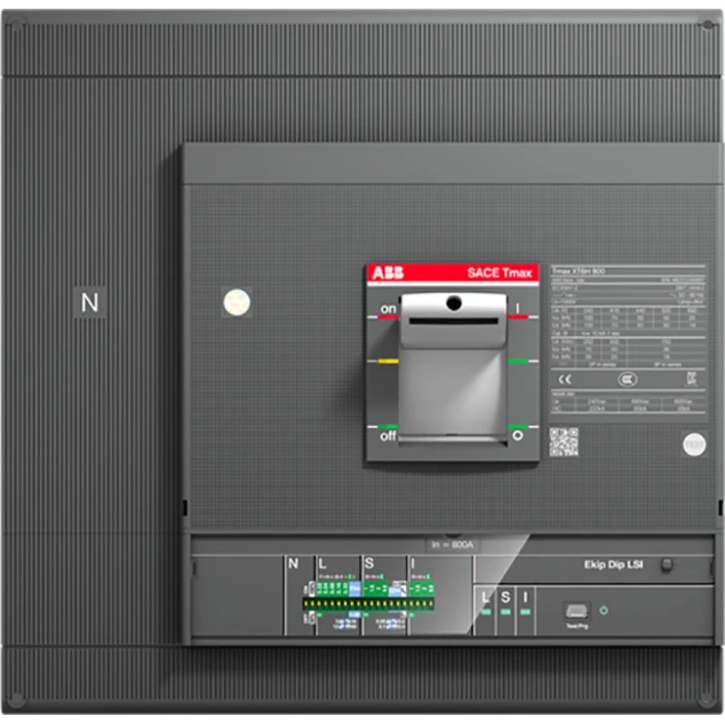 ABB XT6S 800 Ekip Dip LIG In=800 4 polig vast met vooraansluiting electron
