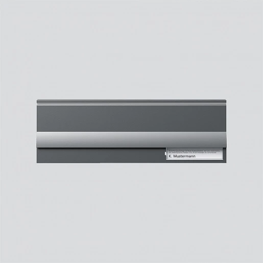 Siedle Brievenbusklepmodule brievenbus aluminium/kunststof grijs 200038865-00