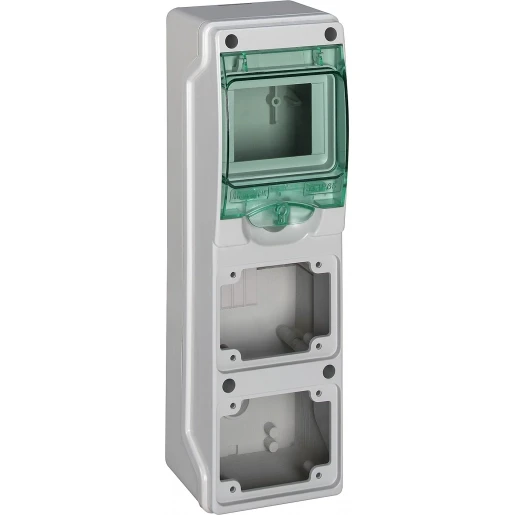 Schneider Electric Pratika Installatiekast leeg Mini 1x4 modulen Kunststof IP65 13176
