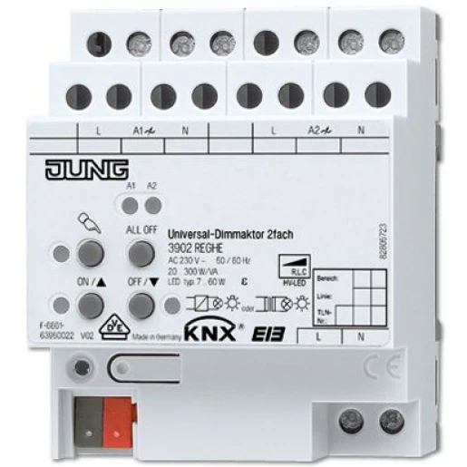 Jung KNX Dimactor universeel 2x300VA