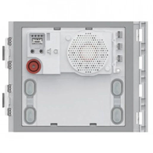 Bticino Sfera Nieuw spreek-luister module 2 beltoetsen opbouw BT351100