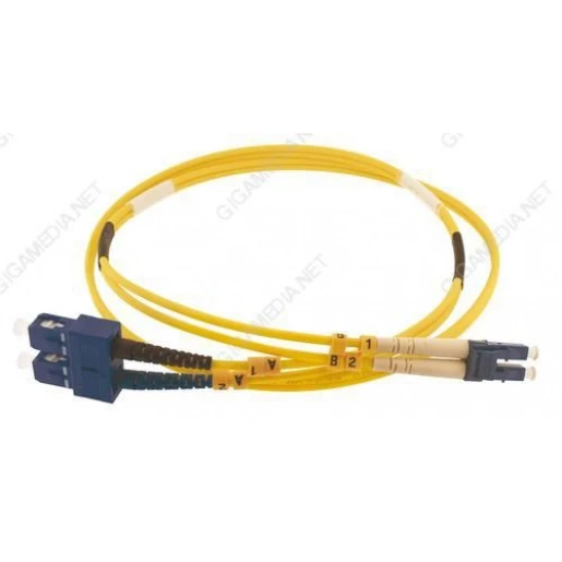 Gigamedia Patchkabel (glasvezel) MT-RJ OS2 2m Geel GGM D3MJMJ2M