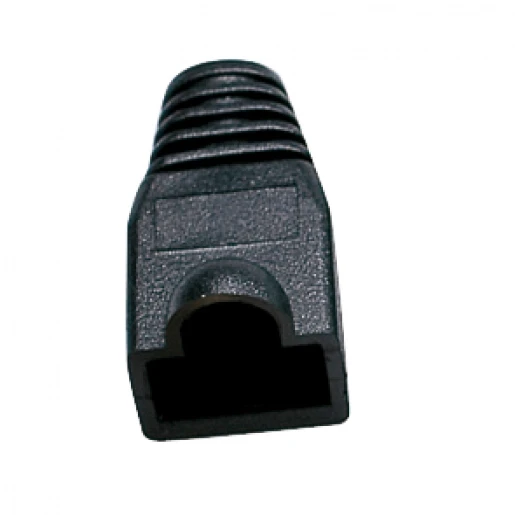 Gigamedia Kabelbeschermingstule RJ45 (1 stuk = 100) Zwart RJ-type GGM RB100N