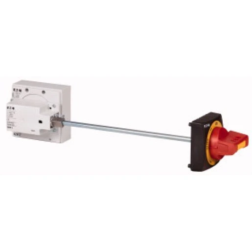 Eaton Hoofdschakelaarbouwset NZM1 zijwand onder rood/geel