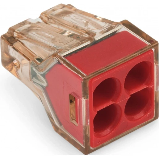 Wago Lasklem 4v 4mm² rood