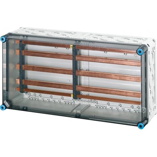 Hensel Mi Railsysteemkast 400A 5-polig BM4 600x300mm