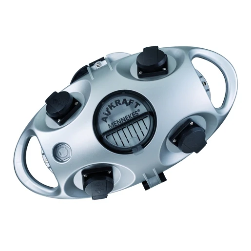 Mennekes COMBINATIE AIRKRAFT ZILVER