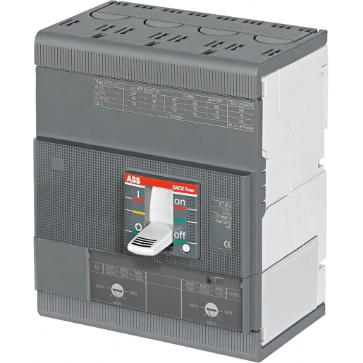 ABB Tmax xt3n 250/r250 4p vast met vooraansluiting generator therm.magn.