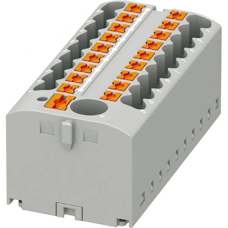 Phoenix Contact PTFIX Verbindingsrijgklem 0,14-4mm² eendr. 0,14-2,5mm² meerdr. Grijs