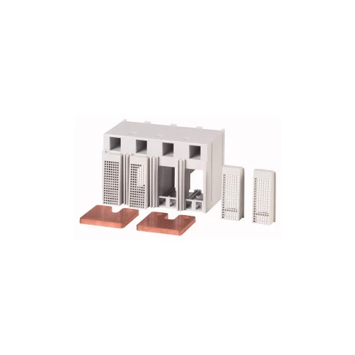 Eaton Aansluitbrug nzm2 met afdekking voor dc-toepassing 4p->2p