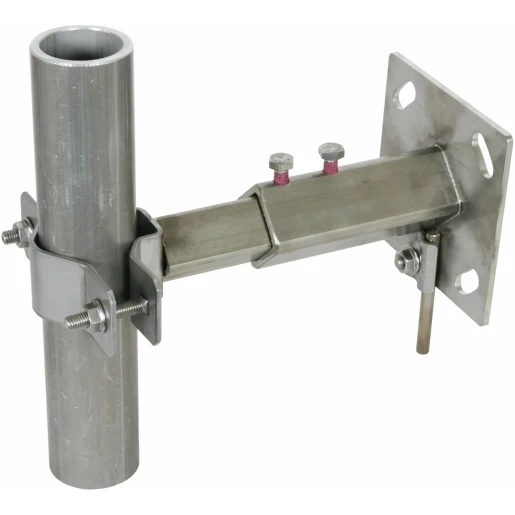 Dehn Wall mounting bracket stst for pipes d 40-50mm adjustable range 150-20