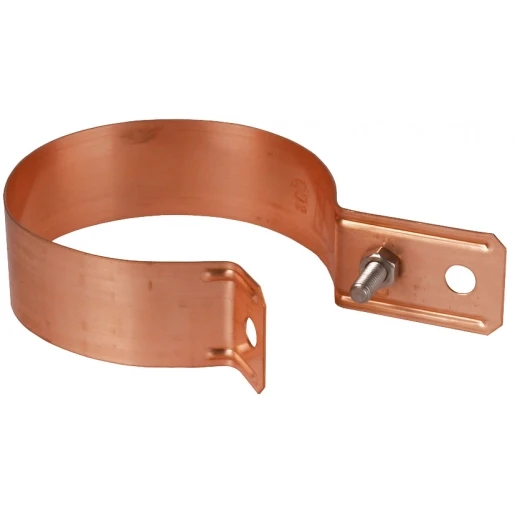 Dehn Downpipe clamp d 100mm cu with connection bore d 11mm