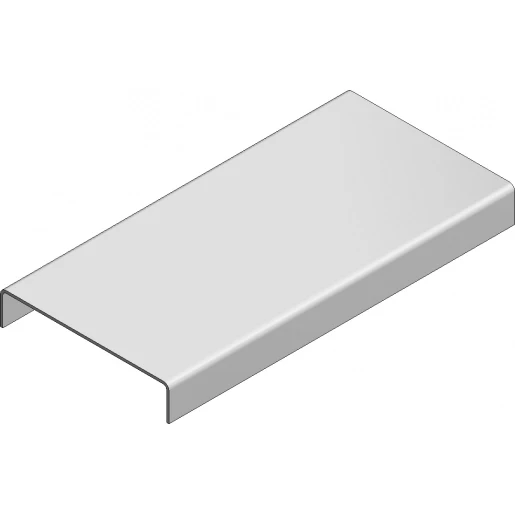 Van der Valk ValkCableCare Deksel voor draadgoot 3000x50mm Staal bandverzinkt zink-aluminium zink 760300503000