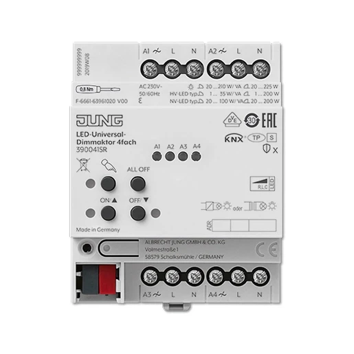 Jung KNX dimactor universeel 4-voudig
