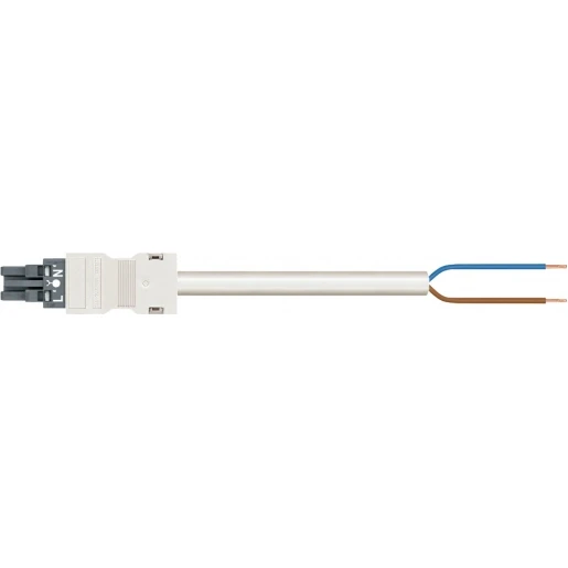 Wago SERIE 771 Patchkabel gebouwinstallatie 2p Contrastekker (female) Vrij kabeluiteinde 4000mm