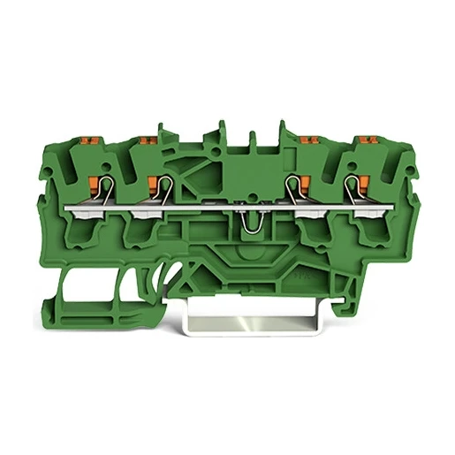 Wago SERIE 2202 Verbindingsrijgklem 0,75-4mm² eendr. 0,25-2,5mm² meerdr. Groen