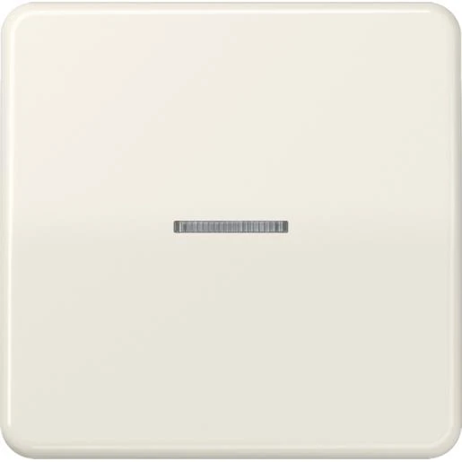 Jung CD range tastafdekking standaard enkelvoudig Glanzend wit RAL 1013 FMCD1700