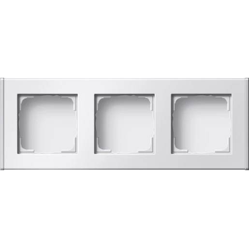 Gira Profiel 55 Opbouwbak inbouwschakelmateriaal 3-voudig wit Verticaal 136327