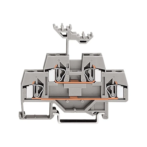 Wago Serie 281 Verbindingsrijgklem 0,08-4mm² eendr. 0,08-4mm² meerdr. Grijs