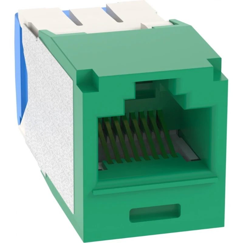 Panduit mini-jack tx-6 10g groen